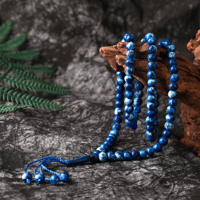 8 mm armbånd med 99 perler, bryllupsvelsignelse, yogasmykker